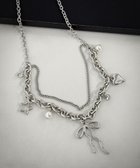 【ウィゴー/WEGO】のLマルチチャームダブルネックレス 人気、トレンドファッション・服の通販 founy(ファニー) ファッション Fashion レディースファッション Fashion for Women ジュエリー Jewelry ネックレス Necklaces & Pendants アクセサリー Fashion Accessories シンプル Simple, Minimal スマホ Smartphone, Mobile Device ダブル Double, Double-Breasted チェーン Chain, Chain Strap ネックレス Necklace, Pendant Necklace バランス Balance, Style Balance パール Pearl, Pearl Accent モチーフ Motif, Design Theme リボン Ribbon, Bow エレガント 上品 Elegant thumbnail 柄2|ID: prp329100004872014 ipo3291000000036326988