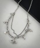 【ウィゴー/WEGO】のLマルチチャームダブルネックレス 人気、トレンドファッション・服の通販 founy(ファニー) ファッション Fashion レディースファッション Fashion for Women ジュエリー Jewelry ネックレス Necklaces & Pendants アクセサリー Fashion Accessories シンプル Simple, Minimal スマホ Smartphone, Mobile Device ダブル Double, Double-Breasted チェーン Chain, Chain Strap ネックレス Necklace, Pendant Necklace バランス Balance, Style Balance パール Pearl, Pearl Accent モチーフ Motif, Design Theme リボン Ribbon, Bow エレガント 上品 Elegant thumbnail 柄3|ID: prp329100004872014 ipo3291000000036326989