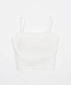 【ウィゴー/WEGO】の【カップ付き】なちゅ盛れ2WAYカップインショートキャミ 人気、トレンドファッション・服の通販 founy(ファニー) ファッション Fashion レディースファッション Fashion for Women トップス・カットソー Cut & Sew Tops キャミソール&ノースリーブ Camisoles & Sleeveless Tops インナー Innerwear 春 Spring 秋 Autumn カーディガン Cardigan, Knitwear キャミソール Camisole, Spaghetti Strap Top コンパクト Compact, Small Size スマホ Smartphone, Mobile Device バランス Balance, Style Balance ラップ Wrap, Wrap Design S/S・春夏 SS, Spring/Summer, Warm Season 夏 Summer thumbnail ホワイト|ID: prp329100004872016 ipo3291000000036326999