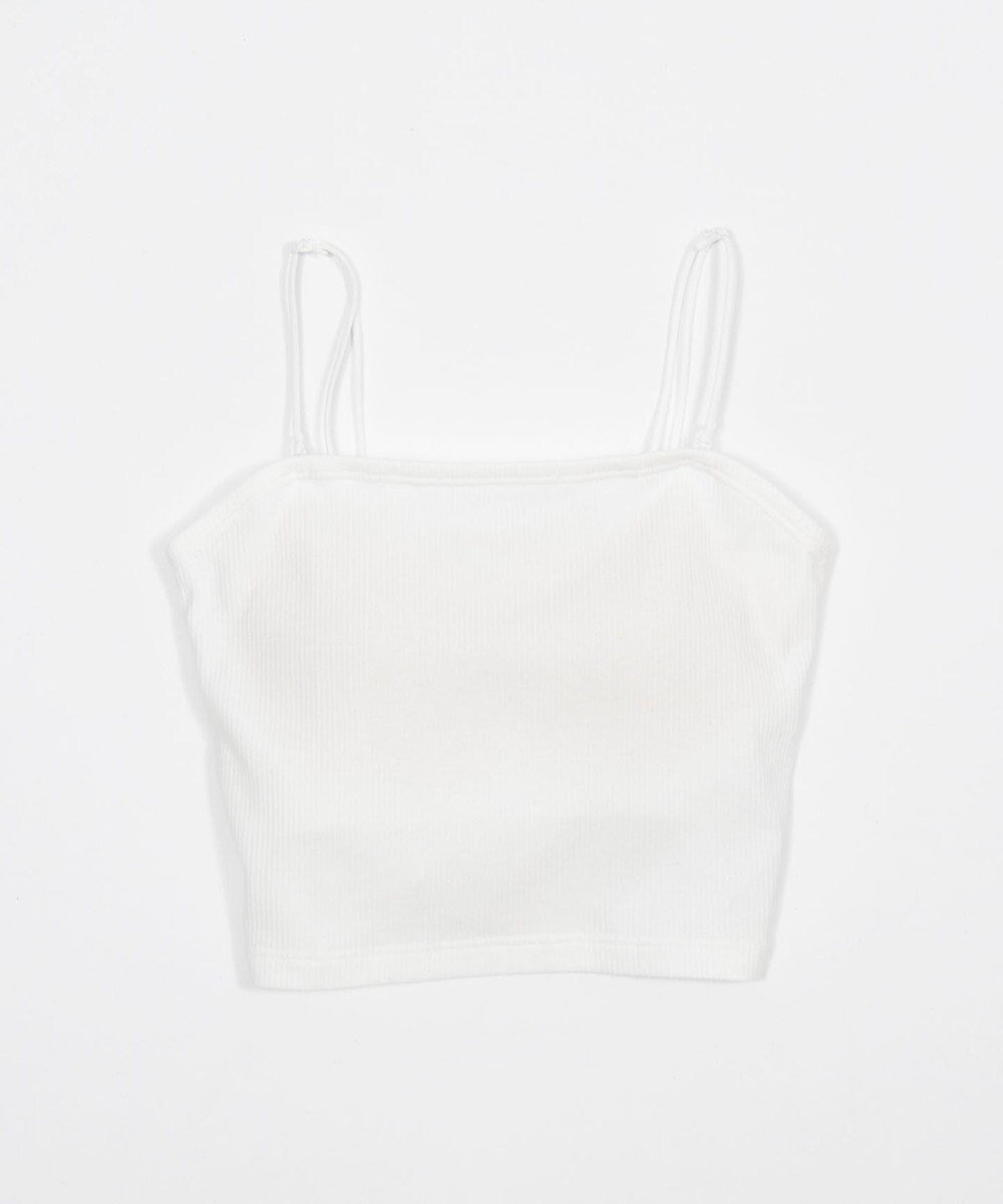 【ウィゴー/WEGO】の【カップ付き】なちゅ盛れ2WAYカップインショートキャミ インテリア・キッズ・メンズ・レディースファッション・服の通販 founy(ファニー) 　ファッション　Fashion　レディースファッション　Fashion for Women　トップス・カットソー　Cut & Sew Tops　キャミソール&ノースリーブ　Camisoles & Sleeveless Tops　インナー　Innerwear　春　Spring　秋　Autumn　カーディガン　Cardigan, Knitwear　キャミソール　Camisole, Spaghetti Strap Top　コンパクト　Compact, Small Size　スマホ　Smartphone, Mobile Device　バランス　Balance, Style Balance　ラップ　Wrap, Wrap Design　S/S・春夏　SS, Spring/Summer, Warm Season　夏　Summer　ホワイト|ID: prp329100004872016 ipo3291000000036326999