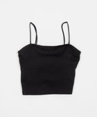 【ウィゴー/WEGO】の【カップ付き】なちゅ盛れ2WAYカップインショートキャミ 人気、トレンドファッション・服の通販 founy(ファニー) ファッション Fashion レディースファッション Fashion for Women トップス・カットソー Cut & Sew Tops キャミソール&ノースリーブ Camisoles & Sleeveless Tops インナー Innerwear 春 Spring 秋 Autumn カーディガン Cardigan, Knitwear キャミソール Camisole, Spaghetti Strap Top コンパクト Compact, Small Size スマホ Smartphone, Mobile Device バランス Balance, Style Balance ラップ Wrap, Wrap Design S/S・春夏 SS, Spring/Summer, Warm Season 夏 Summer thumbnail ブラック|ID: prp329100004872016 ipo3291000000036327000