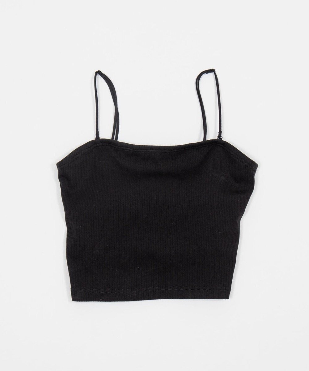 【ウィゴー/WEGO】の【カップ付き】なちゅ盛れ2WAYカップインショートキャミ インテリア・キッズ・メンズ・レディースファッション・服の通販 founy(ファニー) 　ファッション　Fashion　レディースファッション　Fashion for Women　トップス・カットソー　Cut & Sew Tops　キャミソール&ノースリーブ　Camisoles & Sleeveless Tops　インナー　Innerwear　春　Spring　秋　Autumn　カーディガン　Cardigan, Knitwear　キャミソール　Camisole, Spaghetti Strap Top　コンパクト　Compact, Small Size　スマホ　Smartphone, Mobile Device　バランス　Balance, Style Balance　ラップ　Wrap, Wrap Design　S/S・春夏　SS, Spring/Summer, Warm Season　夏　Summer　ブラック|ID: prp329100004872016 ipo3291000000036327000