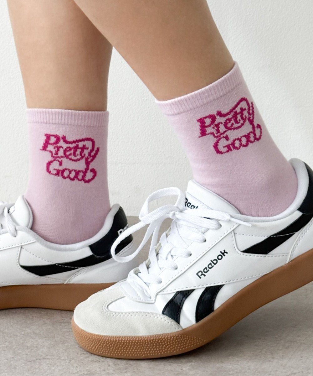 【ウィゴー/WEGO】のラメロゴソックス インテリア・キッズ・メンズ・レディースファッション・服の通販 founy(ファニー) ファッション Fashion レディースファッション Fashion for Women ソックス&靴下 Socks & Hosiery レッグウェア・ストッキング Legwear & Hosiery サンダル Sandals, Summer Shoes シンプル Simple, Minimal スニーカー Sneakers, Trainers スマホ Smartphone, Mobile Device ソックス Socks, Hosiery ワンポイント One Point, Statement Accent ライトピンク|ID: prp329100004872019 ipo3291000000036327009