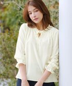 【ティアクラッセ/Tiaclasse】のフリルリボンブラウス 人気、トレンドファッション・服の通販 founy(ファニー) ファッション Fashion レディースファッション Fashion for Women トップス・カットソー Cut & Sew Tops シャツ・ブラウス・オフィスカジュアル Elegant Blouses & Button-Ups ウォッシャブル Machine Washable 春 Spring 洗える Machine Washable 秋 Autumn ジャケット Jacket, Outerwear スリット Slit, Slit Detail スリーブ Sleeve, Long Sleeve / Short Sleeve なめらか Smooth, Silky Texture バランス Balance, Style Balance フェミニン Feminine, Girly フリル Frill, Ruffle ポケット Pocket, Pocket Detail ラウンド Round, Round Neck リボン Ribbon, Bow ロング Long, Long-Length S/S・春夏 SS, Spring/Summer, Warm Season 夏 Summer エレガント 上品 Elegant ビジネス 仕事 通勤 Business / Work / Commuting thumbnail アイボリー|ID: prp329100004872026 ipo3291000000036327031