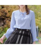 【ティアクラッセ/Tiaclasse】のフリルリボンブラウス 人気、トレンドファッション・服の通販 founy(ファニー) ファッション Fashion レディースファッション Fashion for Women トップス・カットソー Cut & Sew Tops シャツ・ブラウス・オフィスカジュアル Elegant Blouses & Button-Ups ウォッシャブル Machine Washable 春 Spring 洗える Machine Washable 秋 Autumn ジャケット Jacket, Outerwear スリット Slit, Slit Detail スリーブ Sleeve, Long Sleeve / Short Sleeve なめらか Smooth, Silky Texture バランス Balance, Style Balance フェミニン Feminine, Girly フリル Frill, Ruffle ポケット Pocket, Pocket Detail ラウンド Round, Round Neck リボン Ribbon, Bow ロング Long, Long-Length S/S・春夏 SS, Spring/Summer, Warm Season 夏 Summer エレガント 上品 Elegant ビジネス 仕事 通勤 Business / Work / Commuting thumbnail サックス|ID: prp329100004872026 ipo3291000000036327032