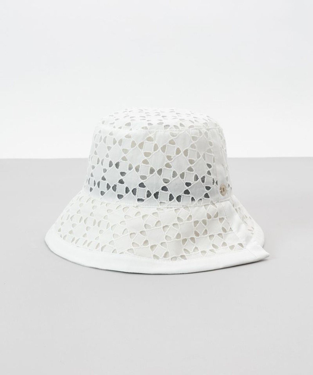 【アウロラ/AURORA】の【 LANVIN COLLECTION(ランバン コレクション) 】レースJL切り替えクロッシェハット インテリア・キッズ・メンズ・レディースファッション・服の通販 founy(ファニー) ファッション Fashion レディースファッション Fashion for Women キャップ&ハット Hats & Caps アシンメトリー Asymmetrical Style エレガント 上品 Elegant コレクション Collection, Seasonal Line フィット Fit, Slim Fit プレート Plate, Dish レース Lace, Lace Fabric 切替 Switching, Contrast Panel 帽子 Hat, Headwear 抗菌 Antibacterial, Bacteria-Resistant オフホワイト|ID: prp329100004872035 ipo3291000000036327080