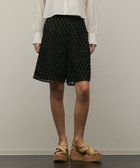 【グレース コンチネンタル/GRACE CONTINENTAL】のモチーフチュールパンツ 人気、トレンドファッション・服の通販 founy(ファニー) ファッション Fashion レディースファッション Fashion for Women パンツ Pants & Trousers チュール Tulip, Tulip Motif ハーフ Half, Half-Length バランス Balance, Style Balance モチーフ Motif, Design Theme 夏 Summer 春 Spring S/S・春夏 SS, Spring/Summer, Warm Season thumbnail ブラック|ID: prp329100004872040 ipo3291000000036327134