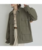 【ウィゴー/WEGO】の【ANGIE VINTAGE】ミリタリー シャツジャケット カーキ|ID: prp329100004872050 ipo3291000000036327224