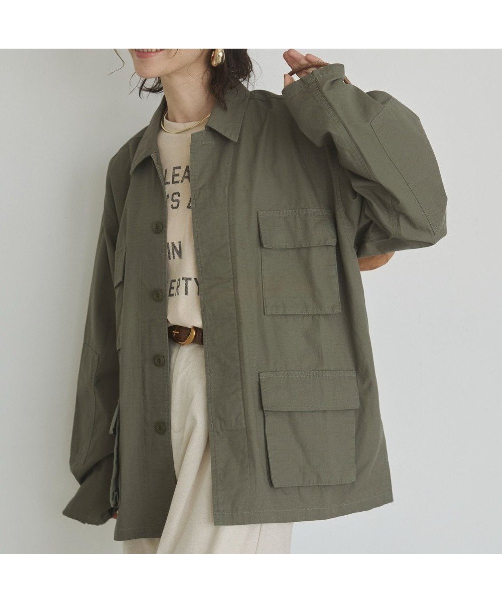 【ウィゴー/WEGO】の【ANGIE VINTAGE】ミリタリー シャツジャケット インテリア・キッズ・メンズ・レディースファッション・服の通販 founy(ファニー) 　ファッション　Fashion　レディースファッション　Fashion for Women　アウター　Coat / Outerwear Collection　コート・ロングコート・ピーコート　Long Coats, Peacoats & More　レディースジャケット・軽アウター　Jackets　モッズコート・ミリタリー風アウター　Mods & Field Coats　春　Spring　ジャケット　Jacket, Outerwear　スリーブ　Sleeve, Long Sleeve / Short Sleeve　フロント　Front, Front Design　ポケット　Pocket, Pocket Detail　ミリタリー　Military, Army Style　モッズコート　Mods Coat, Military Parka　ロング　Long, Long-Length　S/S・春夏　SS, Spring/Summer, Warm Season　夏　Summer　カーキ|ID: prp329100004872050 ipo3291000000036327224