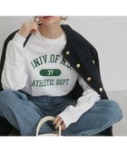 【ウィゴー/WEGO】の【ANGIE VINTAGE】GILDAN カレッジロゴ オーバーサイズ プリント ロンT 人気、トレンドファッション・服の通販 founy(ファニー) ファッション Fashion レディースファッション Fashion for Women トップス・カットソー Cut & Sew Tops シャツ・ブラウス・オフィスカジュアル Elegant Blouses & Button-Ups ロングTシャツ・Tシャツ Longline T-Shirts & Tees カットソー・ベーシックTシャツ Cut-and-Sewn Tops / Stretch Tees & Basics インナー Innerwear 春 Spring カットソー Cut and Sewn Top カーディガン Cardigan, Knitwear ショルダー Shoulder, Shoulder Strap シンプル Simple, Minimal トレンド Trend, Trending Now ドロップ Drop Shoulder, Dropped Style 長袖 Long Sleeve, Full Sleeve プリント Print, Printed Pattern モチーフ Motif, Design Theme S/S・春夏 SS, Spring/Summer, Warm Season 夏 Summer thumbnail ホワイト|ID: prp329100004872057 ipo3291000000036327312