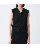 【アンクレイヴ/uncrave】のシアーニット ノースリーブベスト 人気、トレンドファッション・服の通販 founy(ファニー) ファッション Fashion レディースファッション Fashion for Women アウター Coat / Outerwear Collection トップス・カットソー Cut & Sew Tops ニット Knit Tops & Sweaters キャミソール&ノースリーブ Camisoles & Sleeveless Tops ベスト&ジレ / 重ね着スタイル Vests & Gilets カーディガン Cardigan, Knitwear ノースリーブ Sleeveless, No-Sleeve ベスト Vest, Waistcoat 夏 Summer 春 Spring S/S・春夏 SS, Spring/Summer, Warm Season thumbnail ブラック|ID: prp329100004872278 ipo3291000000036337702