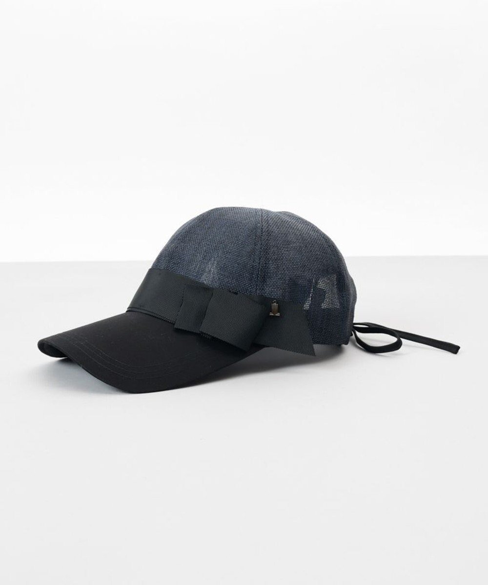 【アウロラ/AURORA】の【 LANVIN en Bleu (ランバン オン ブルー)】ペーパーシートキャップ インテリア・キッズ・メンズ・レディースファッション・服の通販 founy(ファニー) 　ファッション　Fashion　レディースファッション　Fashion for Women　キャップ&ハット　Hats & Caps　キャップ　Cap, Baseball Cap　フェミニン　Feminine, Girly　ペーパー　Paper, Kraft Paper　リボン　Ribbon, Bow　帽子　Hat, Headwear　抗菌　Antibacterial, Bacteria-Resistant　ネイビー|ID: prp329100004872297 ipo3291000000036337769