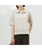 【ジェイ プレス/J.PRESS】の【洗える】COTTON POLYESTER ニットポロ ベージュ系|ID: prp329100004872366 ipo3291000000036338039