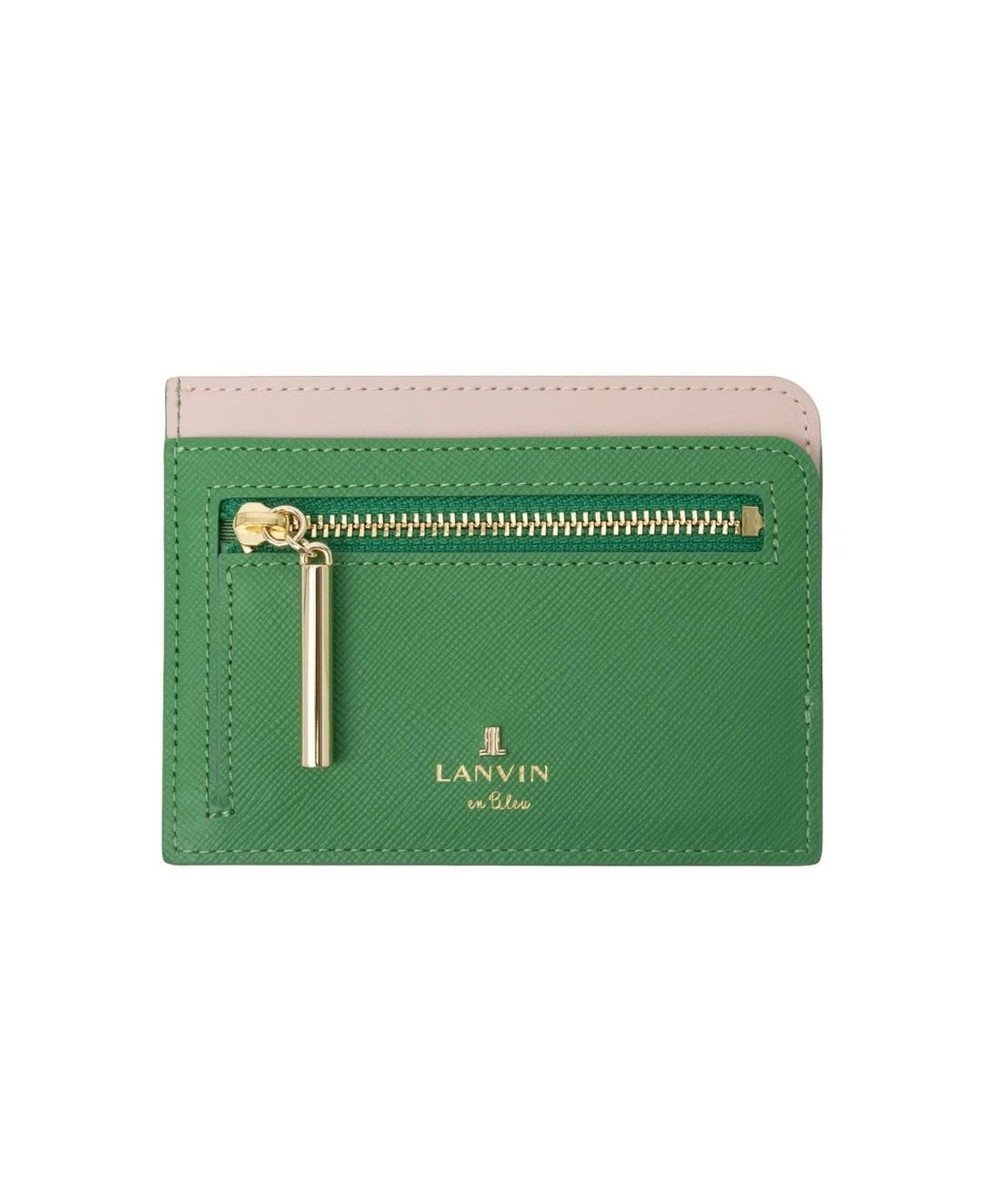 【ランバン オン ブルー/LANVIN en Bleu】のリュクサンブールカラー フラグメントケース インテリア・キッズ・メンズ・レディースファッション・服の通販 founy(ファニー) ファッション Fashion レディースファッション Fashion for Women ミニ財布・二つ折り財布 Wallets & Card Cases カードケース/名刺入れ Card Holders & Business Cases ギフト プレゼント Gift / Present スリム Slim, Slim Fit ポケット Pocket, Pocket Detail エレガント 上品 Elegant 定番 Standard, Basic Item 財布 Wallet, Purse グリーン|ID: prp329100004872387 ipo3291000000036338196