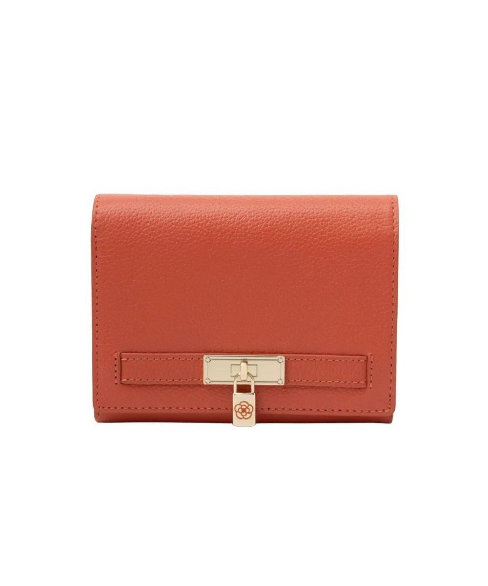 【クレイサス/CLATHAS】のイヴェット 二つ折り財布 インテリア・キッズ・メンズ・レディースファッション・服の通販 founy(ファニー) ファッション Fashion レディースファッション Fashion for Women ミニ財布・二つ折り財布 Wallets & Card Cases チャーム Charm, Pendant ドット Polka Dot, Dot Pattern エレガント 上品 Elegant 財布 Wallet, Purse オレンジ|ID: prp329100004872390 ipo3291000000036338211