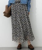 【23区/NIJYUSANKU】の【洗える】Ratti アブストラクトプリント スカート ブラックプリント|ID: prp329100004874364 ipo3291000000036357210