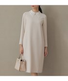 【組曲/KUMIKYOKU】の【KUMIKYOKU NAVY】コンフォータブルドレープ レース襟ワンピース サンドベージュ系|ID: prp329100004874374 ipo3291000000036357281