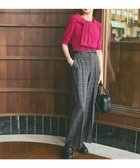 【エニィ スィス/any SiS】のビューティサーモ2WAYストレッチ ワイドパンツ グレーチェック|ID: prp329100004874380 ipo3291000000036357332