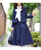 【フェルゥ/Feroux】のパール釦ペプラムジャケット×スカート セットアップ 人気、トレンドファッション・服の通販 founy(ファニー) ファッション Fashion レディースファッション Fashion for Women アウター Coat / Outerwear Collection レディースジャケット・軽アウター Jackets セットアップ Matching Sets スカート・ミニ/ミディ/マキシ Skirts / Mini, Midi & Maxi Skirts インナー Innerwear 春 Spring シンプル Simple, Minimal ジャケット Jacket, Outerwear セットアップ Set-Up, Coordinated Outfit バランス Balance, Style Balance パール Pearl, Pearl Accent フレア Flare, Flared ペプラム Peplum, Flared Hem S/S・春夏 SS, Spring/Summer, Warm Season おすすめ Recommended / Our Picks 夏 Summer エレガント 上品 Elegant セレモニー Ceremony 入学式 Entrance Ceremony 卒業式 Graduation Ceremony ビジネス 仕事 通勤 Business / Work / Commuting thumbnail ネイビー系|ID: prp329100004877004 ipo3291000000036378488