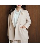 【エニィ スィス/any SiS】のセレモニーダブルクロス テーラードジャケット 人気、トレンドファッション・服の通販 founy(ファニー) ファッション Fashion レディースファッション Fashion for Women アウター Coat / Outerwear Collection レディースジャケット・軽アウター Jackets テーラードジャケット / 通勤・きれいめスタイル Tailored Jackets & Blazers ウォッシャブル Machine Washable オケージョン Occasion Wear 春 Spring シェイプ Shape, Slim Fit ジャケット Jacket, Outerwear ストレッチ Stretch, Stretchy Fabric セットアップ Set-Up, Coordinated Outfit ダブル Double, Double-Breasted トレンド Trend, Trending Now 定番 Standard, Basic Item 人気 Popular, Best Seller ポケット Pocket, Pocket Detail ワイド Wide, Wide Fit S/S・春夏 SS, Spring/Summer, Warm Season おすすめ Recommended / Our Picks 夏 Summer エレガント 上品 Elegant セレモニー Ceremony 新作・新入荷 New Arrivals / New In thumbnail ライトベージュ|ID: prp329100004877010 ipo3291000000036378522