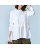 【23区/NIJYUSANKU】の【ご好評につき新色追加】ナチュラルコットンベアコンビ ペプラム カットソー 人気、トレンドファッション・服の通販 founy(ファニー) ファッション Fashion レディースファッション Fashion for Women トップス・カットソー Cut & Sew Tops シャツ・ブラウス・オフィスカジュアル Elegant Blouses & Button-Ups ロングTシャツ・Tシャツ Longline T-Shirts & Tees カットソー・ベーシックTシャツ Cut-and-Sewn Tops / Stretch Tees & Basics オレンジ Orange カットソー Cut and Sewn Top カーディガン Cardigan, Knitwear スウェット / スエット Sweatshirt, Sweatwear ストレッチ Stretch, Stretchy Fabric ノースリーブ Sleeveless, No-Sleeve フレア Flare, Flared ペプラム Peplum, Flared Hem レース Lace, Lace Fabric ロング Long, Long-Length A/W・秋冬 Autumn/Winter S/S・春夏 SS, Spring/Summer, Warm Season おすすめ Recommended / Our Picks 夏 Summer thumbnail ホワイト系|ID: prp329100004877071 ipo3291000000036379615