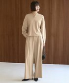 【アンフィーロ 自由区/UNFILO】のマイビューティ タックワイドパンツ 人気、トレンドファッション・服の通販 founy(ファニー) ファッション Fashion レディースファッション Fashion for Women パンツ Pants & Trousers ストレッチ Stretch, Stretchy Fabric スラックス Slacks, Dress Pants セットアップ Set-Up, Coordinated Outfit フランス France, French ポケット Pocket, Pocket Detail マニッシュ Mannish, Boyish 楽ちん Easy Fit, Comfortable ワイド Wide, Wide Fit A/W・秋冬 Autumn/Winter thumbnail ベージュ|ID: prp329100004877109 ipo3291000000036379968