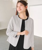 【ティアクラッセ/Tiaclasse】の【ダブルクロス】ノーカラージャケット 人気、トレンドファッション・服の通販 founy(ファニー) ファッション Fashion レディースファッション Fashion for Women アウター Coat / Outerwear Collection レディースジャケット・軽アウター Jackets ノーカラージャケット / シンプル上品コーデ Collarless Jackets アクセサリー Fashion Accessories ウォッシャブル Machine Washable 春 Spring 秋 Autumn ジャケット Jacket, Outerwear スリット Slit, Slit Detail スーツ Suit, Formalwear ダブル Double, Double-Breasted フォルム Silhouette, Form フォーマル Formal, Dressy ポケット Pocket, Pocket Detail 冬 Winter / This Winter A/W・秋冬 Autumn/Winter S/S・春夏 SS, Spring/Summer, Warm Season 夏 Summer セレモニー Ceremony 入学式 Entrance Ceremony 卒業式 Graduation Ceremony ビジネス 仕事 通勤 Business / Work / Commuting thumbnail グレージュ|ID: prp329100004877139 ipo3291000000036380458