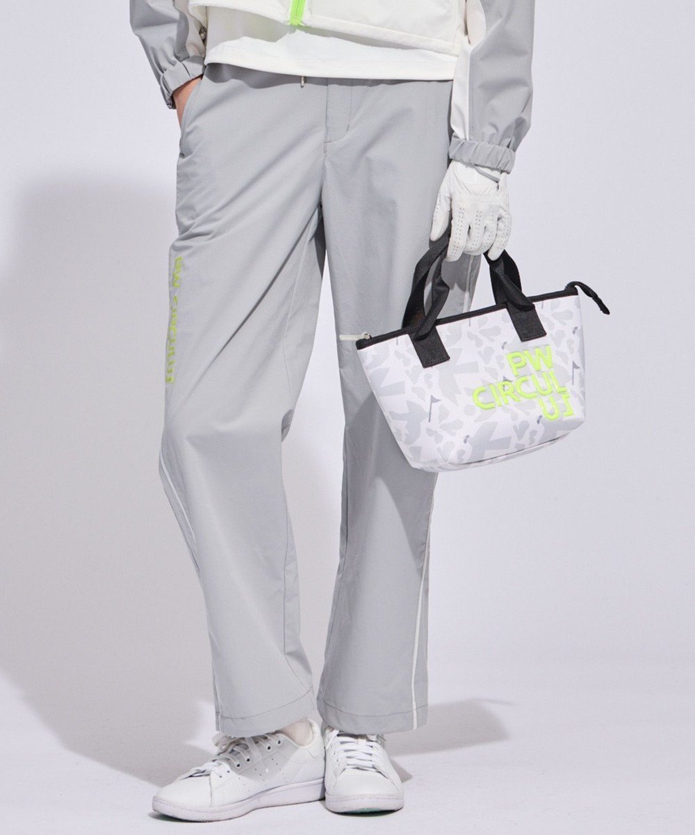 【ピーダブリュサーキュラス/PW CIRCULUS】の【花粉がつきにくい】【WOMEN】セミワイドパンツ ゴルフウェア レディース インテリア・キッズ・メンズ・レディースファッション・服の通販 founy(ファニー) 　ファッション　Fashion　レディースファッション　Fashion for Women　パンツ　Pants & Trousers　春　Spring　ジャケット　Jacket, Outerwear　ストレッチ　Stretch, Stretchy Fabric　ストレート　Straight, Straight Cut　スピンドル　Spindle, Drawcord　スプリング　Spring, Spring Collection　セットアップ　Set-Up, Coordinated Outfit　人気　Popular, Best Seller　フィット　Fit, Slim Fit　ポケット　Pocket, Pocket Detail　メッシュ　Mesh, Net Fabric　S/S・春夏　SS, Spring/Summer, Warm Season　おすすめ　Recommended / Our Picks　夏　Summer　ゴルフ　Golf　グレー系|ID: prp329100004877140 ipo3291000000036380461