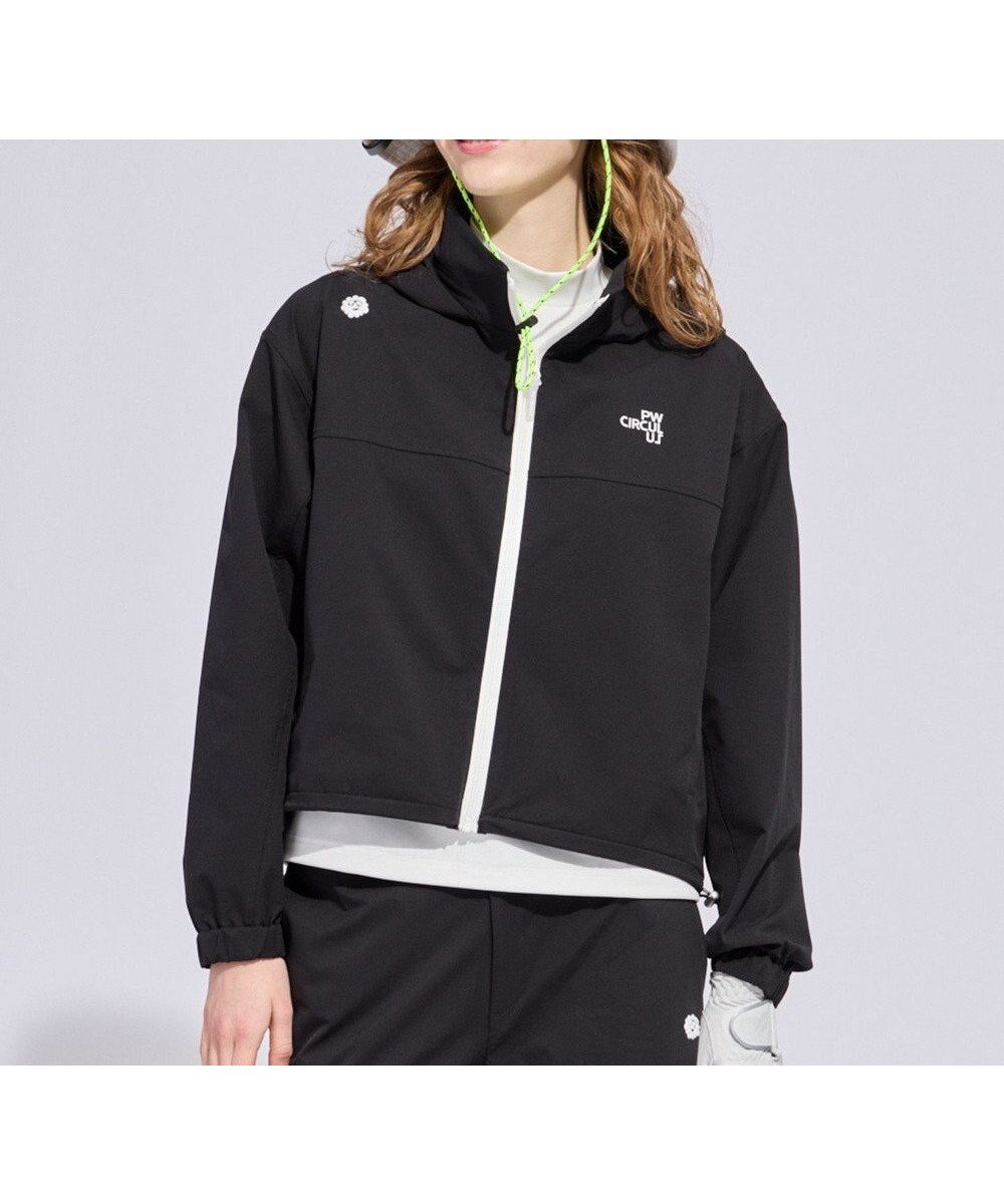 【ピーダブリュサーキュラス/PW CIRCULUS】の【花粉がつきにくい】【WOMEN】スプリングジャケット ゴルフウェア レディース インテリア・キッズ・メンズ・レディースファッション・服の通販 founy(ファニー) 　ファッション　Fashion　レディースファッション　Fashion for Women　アウター　Coat / Outerwear Collection　レディースジャケット・軽アウター　Jackets　おすすめ　Recommended / Our Picks　ゴルフ　Golf　ジャケット　Jacket, Outerwear　スタンド　Stand Collar, Upright Stand　ストレッチ　Stretch, Stretchy Fabric　スプリング　Spring, Spring Collection　セットアップ　Set-Up, Coordinated Outfit　ブルゾン　Blouson, Bomber Jacket　夏　Summer　春　Spring　S/S・春夏　SS, Spring/Summer, Warm Season　ブラック系|ID: prp329100004877154 ipo3291000000036380605