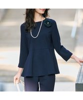 【23区/NIJYUSANKU】の【洗える】トリアセダブルジョーゼット ペプラム ブラウス 人気、トレンドファッション・服の通販 founy(ファニー) ファッション Fashion レディースファッション Fashion for Women トップス・カットソー Cut & Sew Tops シャツ・ブラウス・オフィスカジュアル Elegant Blouses & Button-Ups 洗える Machine Washable シフォン Chiffon, Lightweight Fabric シンプル Simple, Minimal ジャケット Jacket, Outerwear ジョーゼット Georgette, Semi-Sheer Fabric ストレッチ Stretch, Stretchy Fabric スリーブ Sleeve, Long Sleeve / Short Sleeve スーツ Suit, Formalwear セットアップ Set-Up, Coordinated Outfit テーパード Tapered, Tapered Pants 定番 Standard, Basic Item ネックレス Necklace, Pendant Necklace パール Pearl, Pearl Accent ブローチ Brooch, Pin Brooch ペプラム Peplum, Flared Hem レース Lace, Lace Fabric A/W・秋冬 Autumn/Winter S/S・春夏 SS, Spring/Summer, Warm Season おすすめ Recommended / Our Picks 夏 Summer 2023春夏・S/S Spring/Summer 2023 SS23 2023年 2023 エレガント 上品 Elegant セレモニー Ceremony ビジネス 仕事 通勤 Business / Work / Commuting |ID:prp329100004877155