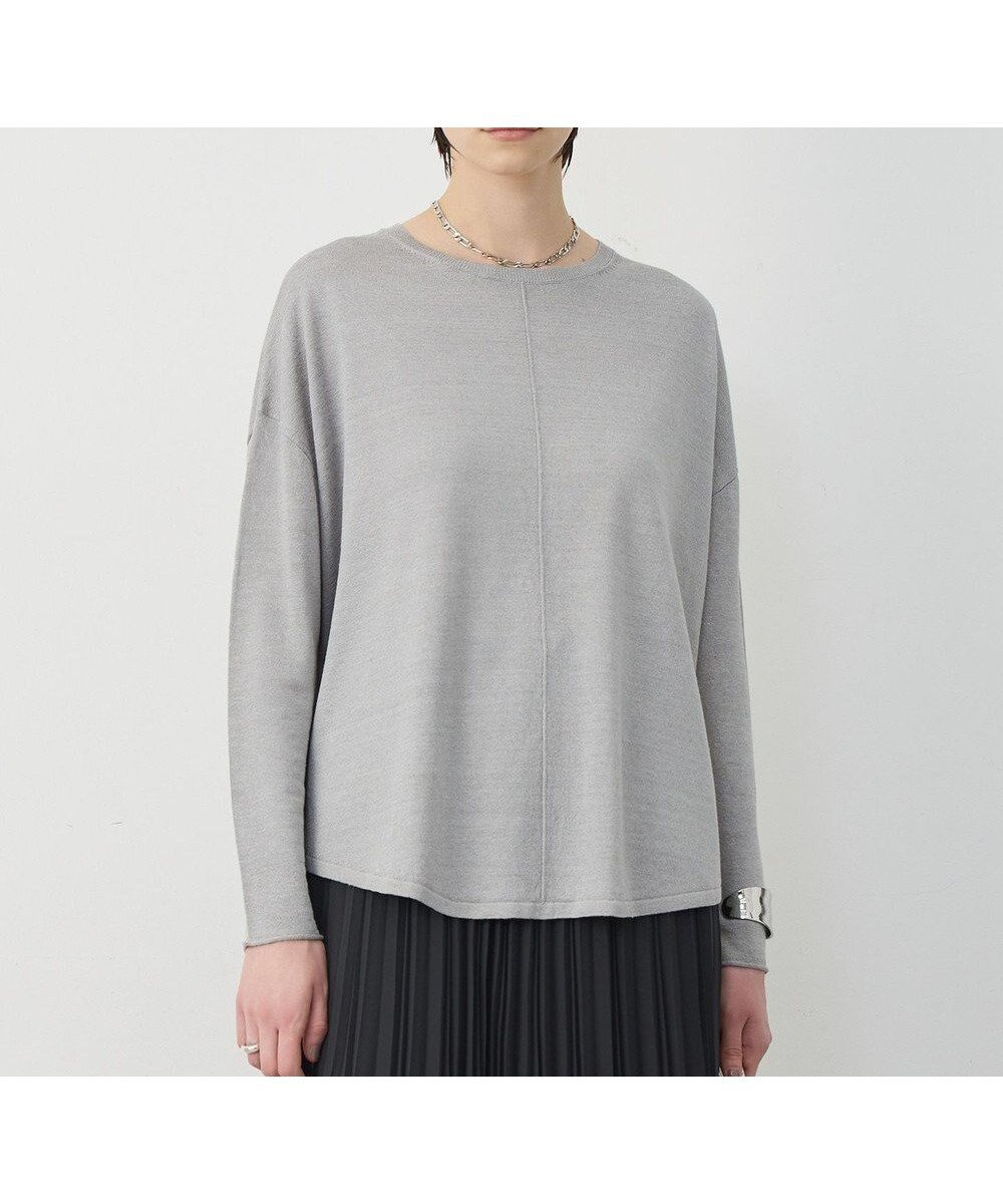 【アイシービー/iCB】のリネンレーヨンハイゲージ プルオーバーニット インテリア・キッズ・メンズ・レディースファッション・服の通販 founy(ファニー) 　ファッション　Fashion　レディースファッション　Fashion for Women　トップス・カットソー　Cut & Sew Tops　ニット　Knit Tops & Sweaters　カジュアルプルオーバー・ニットトップス　Pullovers & Knit Tops / Casual Pullovers　春　Spring　シャンブレー　Chambray, Denim-Like Fabric　セーター　Sweater, Knitwear　ドレープ　Drape, Draping Fabric　長袖　Long Sleeve, Full Sleeve　ベーシック　Basic, Essential　リネン　Linen, Linen Fabric　S/S・春夏　SS, Spring/Summer, Warm Season　夏　Summer　2026年　2026　オリーブグレー|ID: prp329100004877157 ipo3291000000036380619