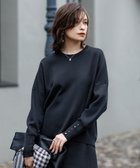 【アイシービー/iCB】の【洗える】 シルキーウールダブルフェイス ニットプルオーバー 人気、トレンドファッション・服の通販 founy(ファニー) ファッション Fashion レディースファッション Fashion for Women トップス・カットソー Cut & Sew Tops ニット Knit Tops & Sweaters カジュアルプルオーバー・ニットトップス Pullovers & Knit Tops / Casual Pullovers 洗える Machine Washable コンパクト Compact, Small Size スタイリッシュ Stylish, Fashionable セーター Sweater, Knitwear ダウン Down, Puffer なめらか Smooth, Silky Texture フレア Flare, Flared ボトム Bottoms, Lower Wear メタル Metal, Metal Parts リラックス Relax, Relaxed Fit A/W・秋冬 Autumn/Winter おすすめ Recommended / Our Picks 2025年 2025 2025-2026秋冬・A/W Autumn/Winter 2025–26 AW25–26 thumbnail ブラック|ID: prp329100004877161 ipo3291000000036380689