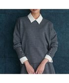 【アイシービー/iCB】の【洗える】 シルキーウールダブルフェイス ニットプルオーバー 人気、トレンドファッション・服の通販 founy(ファニー) ファッション Fashion レディースファッション Fashion for Women トップス・カットソー Cut & Sew Tops ニット Knit Tops & Sweaters カジュアルプルオーバー・ニットトップス Pullovers & Knit Tops / Casual Pullovers 洗える Machine Washable コンパクト Compact, Small Size スタイリッシュ Stylish, Fashionable セーター Sweater, Knitwear ダウン Down, Puffer なめらか Smooth, Silky Texture フレア Flare, Flared ボトム Bottoms, Lower Wear メタル Metal, Metal Parts リラックス Relax, Relaxed Fit A/W・秋冬 Autumn/Winter おすすめ Recommended / Our Picks 2025年 2025 2025-2026秋冬・A/W Autumn/Winter 2025–26 AW25–26 thumbnail ミディアムグレー|ID: prp329100004877161 ipo3291000000036380690