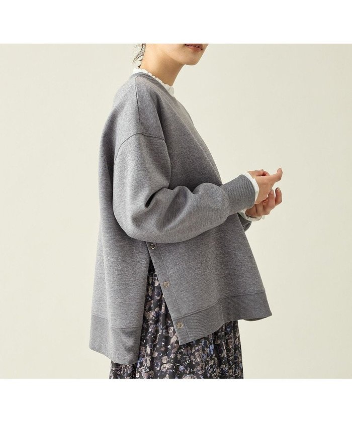 【エニー/ANY】のサイドドットダンボールトレーナー インテリア・キッズ・メンズ・レディースファッション・服の通販 founy(ファニー) https://founy.com/ ファッション Fashion レディースファッション Fashion for Women トップス・カットソー Cut & Sew Tops レディースパーカー・カジュアルフーディー Casual Hoodies & Sweatshirts スウェット・クルーネックトップス Sweatshirts & Crewnecks / Relaxed Fit Sweat Tops スウェット / スエット Sweatshirt, Sweatwear ストレッチ Stretch, Stretchy Fabric スマホ Smartphone, Mobile Device トレーナー Sweatshirt, Trainer フォルム Silhouette, Form A/W・秋冬 Autumn/Winter 再入荷 Restock / Back in Stock おすすめ Recommended / Our Picks |ID: prp329100004877165 ipo3291000000036380755