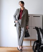 【エニィ スィス/any SiS】のビューティサーモ2WAYストレッチ テーパードパンツ 人気、トレンドファッション・服の通販 founy(ファニー) ファッション Fashion レディースファッション Fashion for Women パンツ Pants & Trousers ジャケット Jacket, Outerwear ストレッチ Stretch, Stretchy Fabric セットアップ Set-Up, Coordinated Outfit チェック Check, Plaid, Tartan パターン Pattern, Design Print フレア Flare, Flared ポケット Pocket, Pocket Detail ワイド Wide, Wide Fit A/W・秋冬 Autumn/Winter おすすめ Recommended / Our Picks エレガント 上品 Elegant 新作・新入荷 New Arrivals / New In ビジネス 仕事 通勤 Business / Work / Commuting thumbnail グレーシャンブレー|ID: prp329100004877166 ipo3291000000036380763