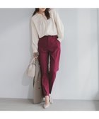 【エニィ スィス/any SiS】のビューティサーモ2WAYストレッチ テーパードパンツ 人気、トレンドファッション・服の通販 founy(ファニー) ファッション Fashion レディースファッション Fashion for Women パンツ Pants & Trousers ジャケット Jacket, Outerwear ストレッチ Stretch, Stretchy Fabric セットアップ Set-Up, Coordinated Outfit チェック Check, Plaid, Tartan パターン Pattern, Design Print フレア Flare, Flared ポケット Pocket, Pocket Detail ワイド Wide, Wide Fit A/W・秋冬 Autumn/Winter おすすめ Recommended / Our Picks エレガント 上品 Elegant 新作・新入荷 New Arrivals / New In ビジネス 仕事 通勤 Business / Work / Commuting thumbnail ボルドー|ID: prp329100004877166 ipo3291000000036380766