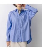 【23区/NIJYUSANKU】の【Oggi掲載・見上愛さん着用】CANCLINI シャーティング ルーズフィットシャツ ブルー系|ID: prp329100004877399 ipo3291000000036383671