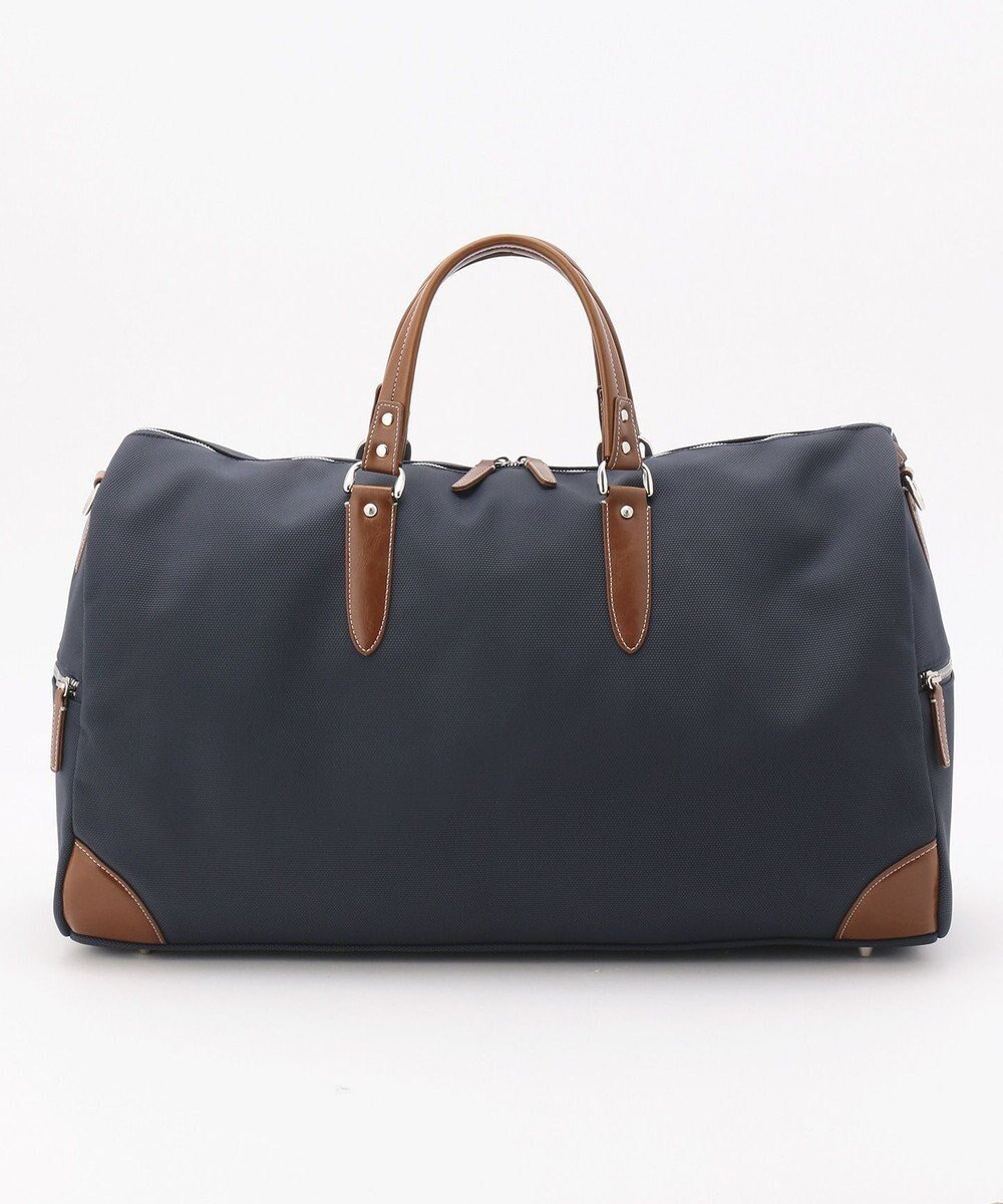 【アンビリオン/UNBILLION】の【テレビ ドラマ着用アイテム】Otias 1681デニール×白化合皮ボストンL インテリア・キッズ・メンズ・レディースファッション・服の通販 founy(ファニー) 　ファッション　Fashion　レディースファッション　Fashion for Women　春　Spring　軽量　Lightweight, Ultra Light　シンプル　Simple, Minimal　フォルム　Silhouette, Form　ボストン　Boston　ボストンバッグ　Boston Bag, Retro Bag　ポケット　Pocket, Pocket Detail　おすすめ　Recommended / Our Picks　旅行　Travel　ゴルフ　Golf　ネイビー|ID: prp329100004877419 ipo3291000000036383796