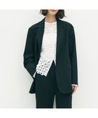 【アンフィーロ 自由区/UNFILO】の【セットアップ着用可】マイビューティ オーバージャケット 人気、トレンドファッション・服の通販 founy(ファニー) ファッション Fashion レディースファッション Fashion for Women アウター Coat / Outerwear Collection レディースジャケット・軽アウター Jackets テーラードジャケット / 通勤・きれいめスタイル Tailored Jackets & Blazers ウォッシャブル Machine Washable 春 Spring ジャケット Jacket, Outerwear ストレッチ Stretch, Stretchy Fabric セットアップ Set-Up, Coordinated Outfit ダウン Down, Puffer ツイル Twist, Twisted Detail デニム Denim, Jeans Material バランス Balance, Style Balance ボトム Bottoms, Lower Wear レース Lace, Lace Fabric S/S・春夏 SS, Spring/Summer, Warm Season おすすめ Recommended / Our Picks 夏 Summer エレガント 上品 Elegant thumbnail ブラック|ID: prp329100004877426 ipo3291000000036383843