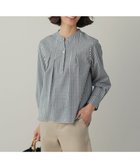 【ジェイ プレス/J.PRESS】の【WEB限定カラーあり】コンパクトエステネージュ スキッパー ブラウス 人気、トレンドファッション・服の通販 founy(ファニー) ファッション Fashion レディースファッション Fashion for Women トップス・カットソー Cut & Sew Tops シャツ・ブラウス・オフィスカジュアル Elegant Blouses & Button-Ups 春 Spring カフス Cuff Design ギンガム Gingham, Gingham Fabric クラシック Classic, Timeless Style スキッパー Skipper, Open Collar ストライプ Stripe, Striped Pattern バランス Balance, Style Balance ボックス Boxy, Box Shape S/S・春夏 SS, Spring/Summer, Warm Season 夏 Summer thumbnail ネイビーギンガム系|ID: prp329100004877430 ipo3291000000036383861