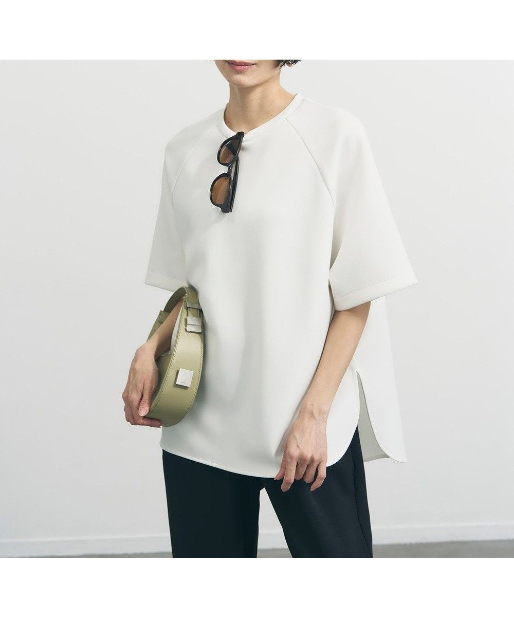 【アンフィーロ 自由区/UNFILO】のBEAUTY FORM JERSEY light バックZIP プルオーバー インテリア・キッズ・メンズ・レディースファッション・服の通販 founy(ファニー) 　ファッション　Fashion　レディースファッション　Fashion for Women　トップス・カットソー　Cut & Sew Tops　レディースパーカー・カジュアルフーディー　Casual Hoodies & Sweatshirts　カジュアルプルオーバー・ニットトップス　Pullovers & Knit Tops / Casual Pullovers　スウェット・クルーネックトップス　Sweatshirts & Crewnecks / Relaxed Fit Sweat Tops　春　Spring　カーディガン　Cardigan, Knitwear　抗菌　Antibacterial, Bacteria-Resistant　シンプル　Simple, Minimal　ジップ　Zip, Zipper　スウェット / スエット　Sweatshirt, Sweatwear　ストレッチ　Stretch, Stretchy Fabric　スリット　Slit, Slit Detail　スリーブ　Sleeve, Long Sleeve / Short Sleeve　セットアップ　Set-Up, Coordinated Outfit　S/S・春夏　SS, Spring/Summer, Warm Season　おすすめ　Recommended / Our Picks　夏　Summer　エレガント 上品　Elegant　新作・新入荷　New Arrivals / New In　オフ|ID: prp329100004877434 ipo3291000000036383878