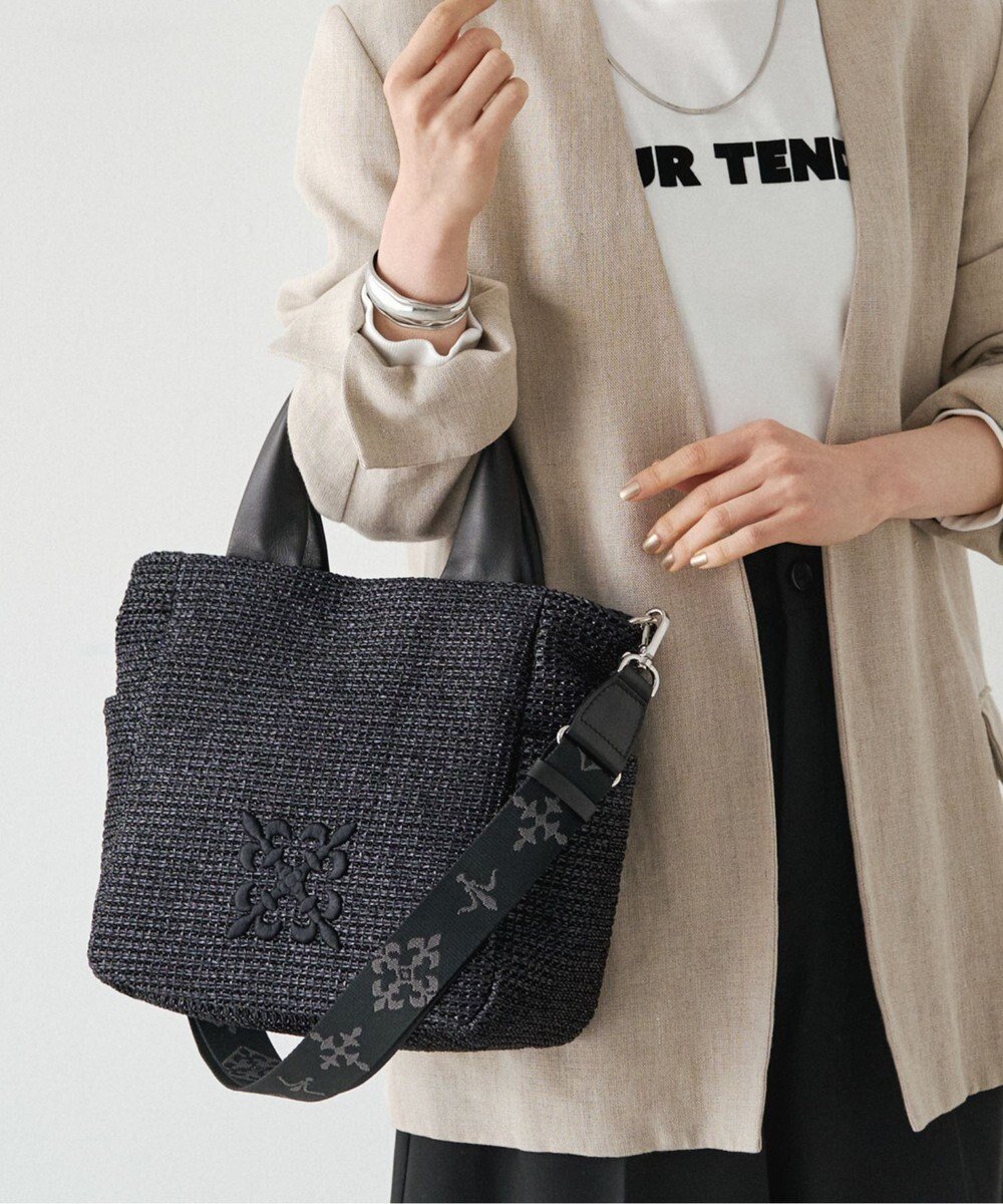 【ラシット/russet】のナイロンラフィア2WAYトートバッグ(CE-1711) インテリア・キッズ・メンズ・レディースファッション・服の通販 founy(ファニー) ファッション Fashion レディースファッション Fashion for Women バッグ Bags ショルダー Shoulder, Shoulder Strap シルバー Silver, Metallic Silver 人気 Popular, Best Seller バランス Balance, Style Balance ベーシック Basic, Essential ポケット Pocket, Pocket Detail マグネット Magnet, Magnetic Closure ラフィア Raffia, Natural Straw 再入荷 Restock / Back in Stock おすすめ Recommended / Our Picks 日本製 Made In Japan エレガント 上品 Elegant Black|ID: prp329100004877910 ipo3291000000036388243