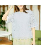 【自由区/JIYU-KU】の【1枚でキレイ見え】エンブロイダリー ニット 人気、トレンドファッション・服の通販 founy(ファニー) ファッション Fashion レディースファッション Fashion for Women トップス・カットソー Cut & Sew Tops ニット Knit Tops & Sweaters おすすめ Recommended / Our Picks かぎ針 Crochet エンブロイダリー Embroidery Design セーター Sweater, Knitwear デニム Denim, Jeans Material ボトム Bottoms, Lower Wear 夏 Summer 定番 Standard, Basic Item 春 Spring S/S・春夏 SS, Spring/Summer, Warm Season thumbnail オフ|ID: prp329100004879241 ipo3291000000036408208