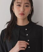 【組曲/KUMIKYOKU】のマイラックカラー カーディガン 人気、トレンドファッション・服の通販 founy(ファニー) ファッション Fashion レディースファッション Fashion for Women トップス・カットソー Cut & Sew Tops カーディガン・羽織り Layered Style Cardigans 春 Spring カーディガン Cardigan, Knitwear コンパクト Compact, Small Size シンプル Simple, Minimal ストレッチ Stretch, Stretchy Fabric チャーム Charm, Pendant バランス Balance, Style Balance ビジュー Bijou, Jewel-like Accent ボトム Bottoms, Lower Wear モダン Modern, Contemporary S/S・春夏 SS, Spring/Summer, Warm Season おすすめ Recommended / Our Picks 夏 Summer エレガント 上品 Elegant thumbnail ブラック系|ID: prp329100004879245 ipo3291000000036408237