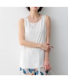 【23区/NIJYUSANKU】の【新色追加/Oggi掲載】ミスティサテン タンクトップ アイボリー系|ID: prp329100004879250 ipo3291000000036408263