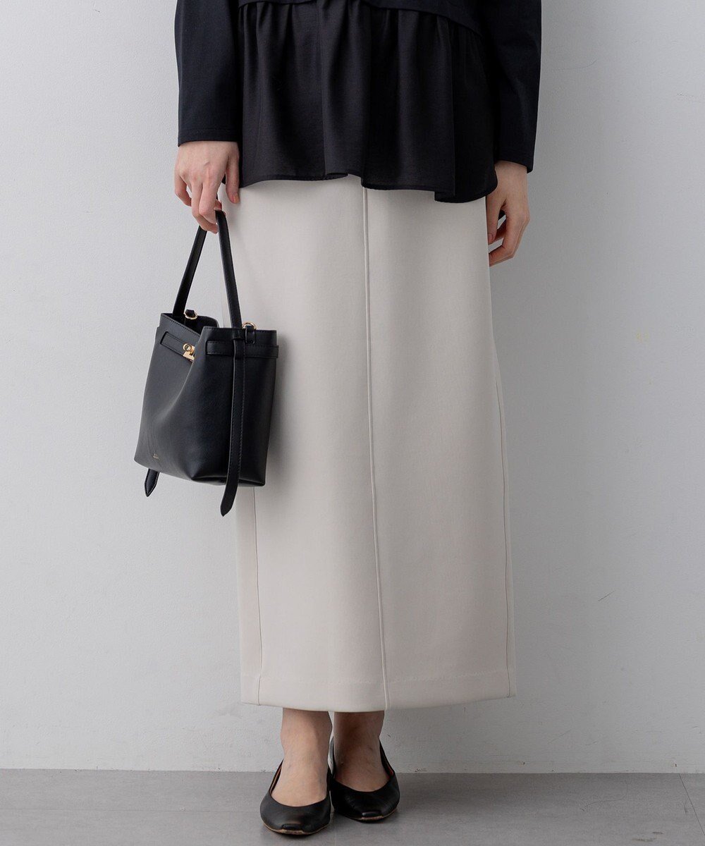 【23区/NIJYUSANKU】のコットンダンボール スカート インテリア・キッズ・メンズ・レディースファッション・服の通販 founy(ファニー) 　ファッション　Fashion　レディースファッション　Fashion for Women　スカート　Skirts　エアリー　Airy Texture　春　Spring　シンプル　Simple, Minimal　ペプラム　Peplum, Flared Hem　S/S・春夏　SS, Spring/Summer, Warm Season　夏　Summer　エレガント 上品　Elegant　2026年　2026　ベージュ系|ID: prp329100004879252 ipo3291000000036408272