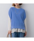 【23区/NIJYUSANKU】のコットンギマ ニットベスト 人気、トレンドファッション・服の通販 founy(ファニー) ファッション Fashion レディースファッション Fashion for Women アウター Coat / Outerwear Collection トップス・カットソー Cut & Sew Tops ニット Knit Tops & Sweaters ベスト&ジレ / 重ね着スタイル Vests & Gilets イエロー Yellow インナー Innerwear 春 Spring 畦 Ribbed Knit カットソー Cut and Sewn Top スキッパー Skipper, Open Collar スリット Slit, Slit Detail 定番 Standard, Basic Item ベスト Vest, Waistcoat S/S・春夏 SS, Spring/Summer, Warm Season 夏 Summer エレガント 上品 Elegant 2026年 2026 thumbnail スカイブルー系|ID: prp329100004879253 ipo3291000000036408277