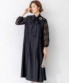 【23区/NIJYUSANKU】の【APPLAUDIR】ノーブルサテン リボンブーケレースコンビ ドレス 人気、トレンドファッション・服の通販 founy(ファニー) ファッション Fashion レディースファッション Fashion for Women ワンピース Dresses フォーマル・パーティードレス・結婚式用ドレス Elegant & Casual Dresses エレガント 上品 Elegant 春 Spring コンビ Combo, Combination Style サテン Satin, Glossy Fabric シルク Silk, 100% Silk ストレッチ Stretch, Stretchy Fabric とろみ Fluid, Flowy Fabric チェーン Chain, Chain Strap ドレス Dress, One-Piece 手編み Hand-Knitted, Handmade Knit 人気 Popular, Best Seller パーティ Party, Party Style フロント Front, Front Design モチーフ Motif, Design Theme リボン Ribbon, Bow レース Lace, Lace Fabric S/S・春夏 SS, Spring/Summer, Warm Season 夏 Summer 結婚式 Wedding 2026年 2026 thumbnail ネイビー系|ID: prp329100004879255 ipo3291000000036408295