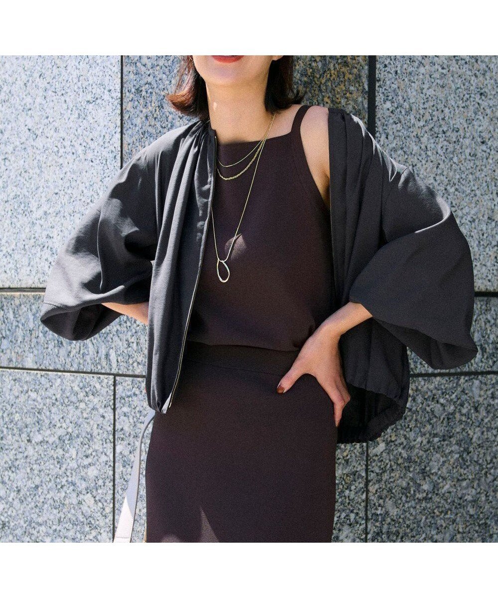 【アンフィーロ 自由区/UNFILO】のスゴ機能美ニット スクエア キャミソール インテリア・キッズ・メンズ・レディースファッション・服の通販 founy(ファニー) 　ファッション　Fashion　レディースファッション　Fashion for Women　トップス・カットソー　Cut & Sew Tops　ニット　Knit Tops & Sweaters　キャミソール&ノースリーブ　Camisoles & Sleeveless Tops　ウォッシャブル　Machine Washable　春　Spring　キャミソール　Camisole, Spaghetti Strap Top　クール　Cool, Chic　抗菌　Antibacterial, Bacteria-Resistant　スクエア　Square, Square Shape　ストレッチ　Stretch, Stretchy Fabric　タンク　Tank Top, Sleeveless Top　デコルテ　Décolleté, Neckline　フィット　Fit, Slim Fit　S/S・春夏　SS, Spring/Summer, Warm Season　夏　Summer　エレガント 上品　Elegant　ブラウン|ID: prp329100004879256 ipo3291000000036408298