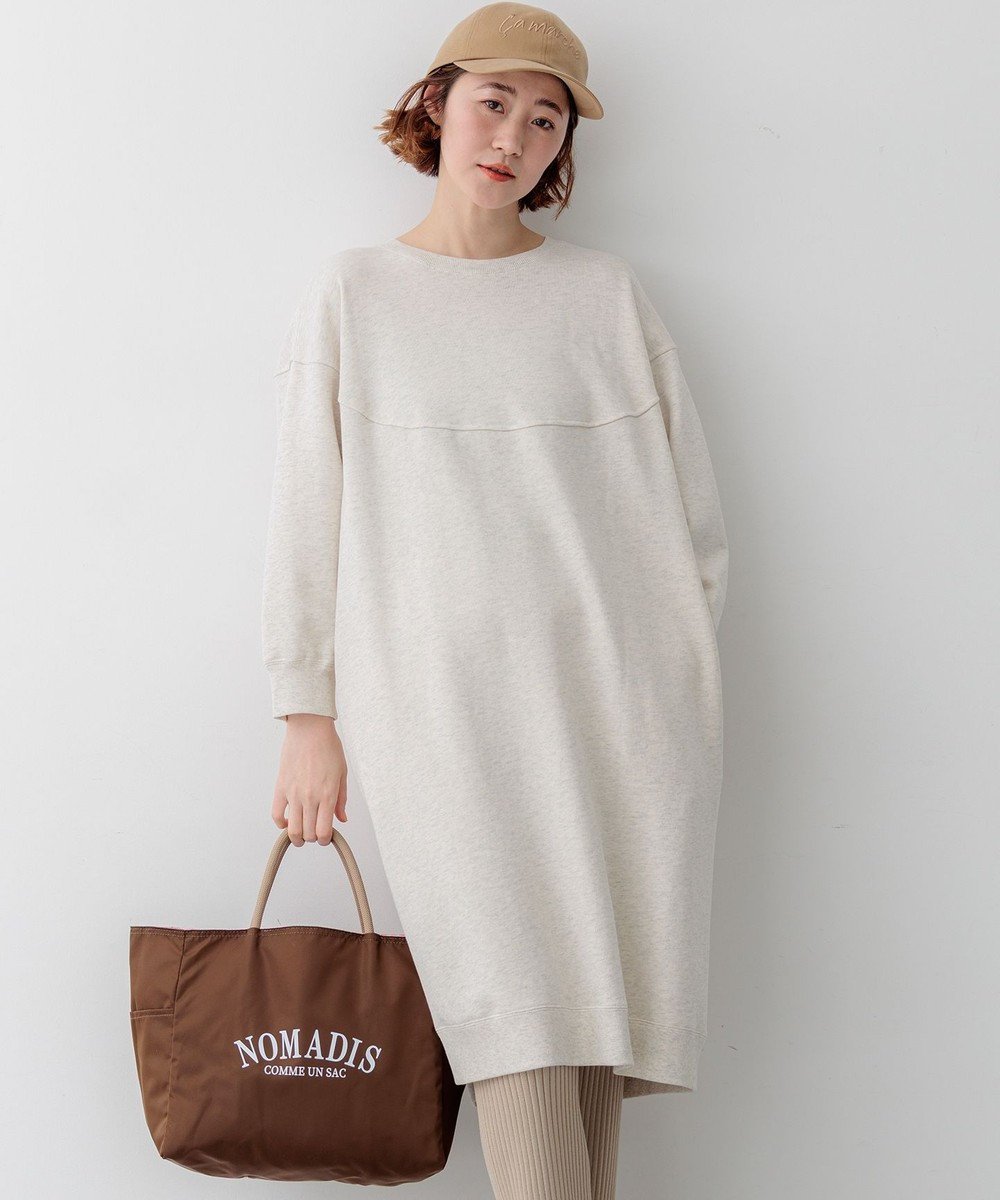 【23区/NIJYUSANKU】の【SLOW/一部店舗限定】ハイゲージテリー デザイン ワンピース インテリア・キッズ・メンズ・レディースファッション・服の通販 founy(ファニー) ファッション Fashion レディースファッション Fashion for Women ワンピース Dresses 春 Spring コンパクト Compact, Small Size トレンド Trend, Trending Now バランス Balance, Style Balance パーカー Hoodie, Parka フレア Flare, Flared ヨーク Yoke, Yoke Design リラックス Relax, Relaxed Fit ループ Loop, Loop Knit レギンス Leggings, Stretch Pants S/S・春夏 SS, Spring/Summer, Warm Season 夏 Summer 2026年 2026 アイボリー系|ID: prp329100004879267 ipo3291000000036408415